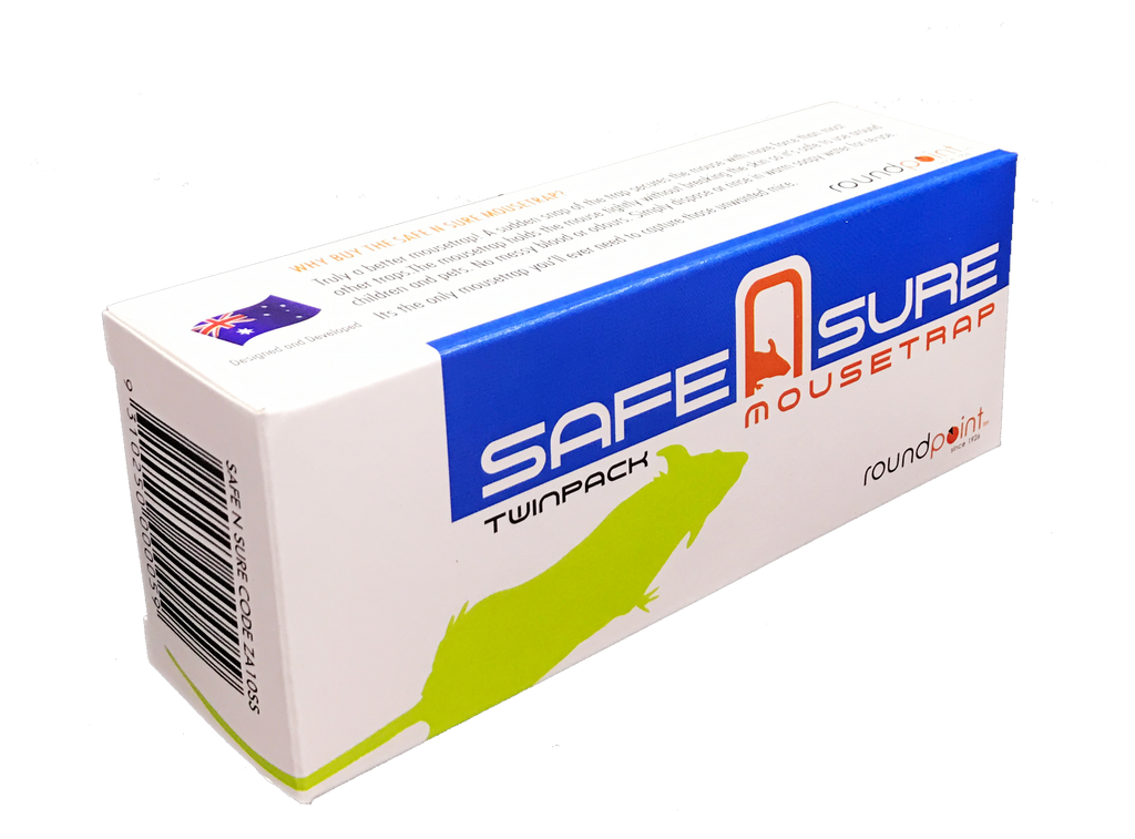 Safe And Sure Mousetrap Twin Pack